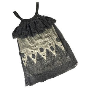 BCBG Maxazria Silk & Lace Cocktail Party Dress Women's Size‎ Small